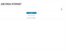 Tablet Screenshot of jobfrominternet.blogspot.com