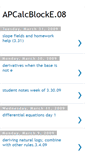 Mobile Screenshot of apcalcblocke08.blogspot.com