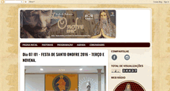 Desktop Screenshot of paroquiasantoonofre.blogspot.com