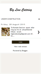 Mobile Screenshot of biglovecatering.blogspot.com