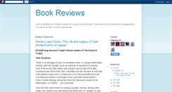 Desktop Screenshot of cgnbookreviews.blogspot.com