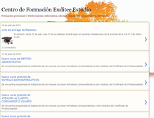 Tablet Screenshot of euditec.blogspot.com