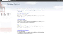 Desktop Screenshot of bargainstations.blogspot.com