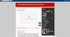 Desktop Screenshot of nuconcretecanoe.blogspot.com