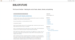 Desktop Screenshot of bibliofuture.blogspot.com