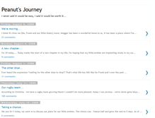 Tablet Screenshot of peanutsjourney-tam.blogspot.com
