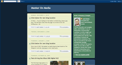 Desktop Screenshot of meekermedia.blogspot.com