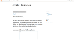 Desktop Screenshot of creatiefknutselen.blogspot.com