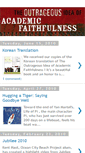 Mobile Screenshot of academicfaithfulness.blogspot.com