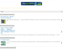 Tablet Screenshot of marceascraftingcorner.blogspot.com
