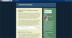 Desktop Screenshot of corporatestoryteller.blogspot.com