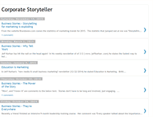 Tablet Screenshot of corporatestoryteller.blogspot.com
