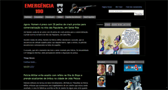 Desktop Screenshot of emergencia190news.blogspot.com