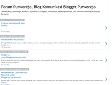 Tablet Screenshot of forumpurworejo.blogspot.com
