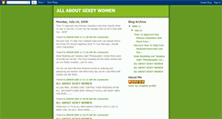 Desktop Screenshot of aboutsexeywomen.blogspot.com