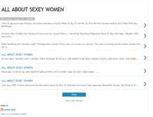 Tablet Screenshot of aboutsexeywomen.blogspot.com