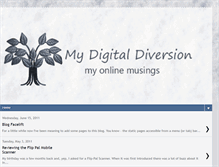 Tablet Screenshot of mydigitaldiversion.blogspot.com