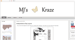 Desktop Screenshot of mjskraze.blogspot.com