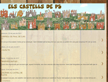 Tablet Screenshot of elscastellsdep5.blogspot.com