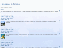 Tablet Screenshot of historias-de-la-historia.blogspot.com