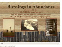 Tablet Screenshot of jennsblessingsinabundance.blogspot.com