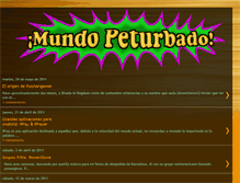 Tablet Screenshot of peturbado.blogspot.com