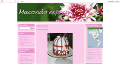 Desktop Screenshot of macondoespress.blogspot.com