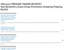 Tablet Screenshot of pressurewasherreviewscheap.blogspot.com