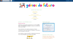 Desktop Screenshot of genios-do-futuro.blogspot.com