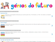 Tablet Screenshot of genios-do-futuro.blogspot.com