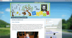 Desktop Screenshot of mommyinthewoods.blogspot.com