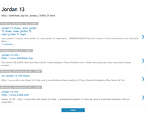 Tablet Screenshot of jordan-13-xiii.blogspot.com