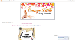 Desktop Screenshot of orangelittle1108.blogspot.com