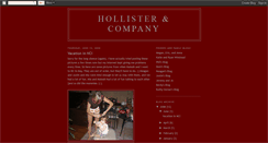 Desktop Screenshot of mchollister.blogspot.com