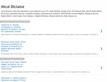 Tablet Screenshot of miculdictator.blogspot.com