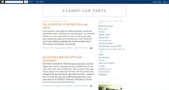 Desktop Screenshot of classiccarparts-roy.blogspot.com