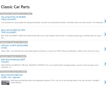 Tablet Screenshot of classiccarparts-roy.blogspot.com