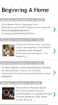 Mobile Screenshot of beginningahome.blogspot.com
