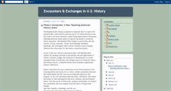 Desktop Screenshot of encountersandexchanges.blogspot.com