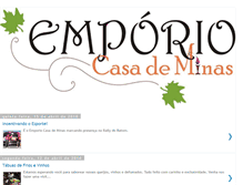 Tablet Screenshot of emporiocasademinas.blogspot.com