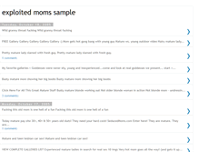 Tablet Screenshot of exploited-moms-sample.blogspot.com