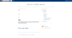 Desktop Screenshot of dailyvideohoepa.blogspot.com