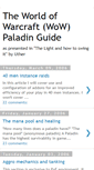 Mobile Screenshot of paladin-guide.blogspot.com