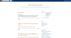 Desktop Screenshot of lichtbiologie.blogspot.com