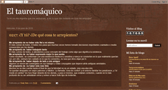 Desktop Screenshot of eltauromquico.blogspot.com