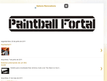 Tablet Screenshot of paintballfortal.blogspot.com