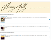 Tablet Screenshot of harrysfolly.blogspot.com