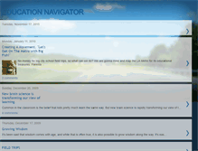 Tablet Screenshot of educationnavigator.blogspot.com