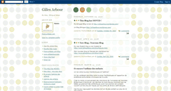 Desktop Screenshot of gillesarbour.blogspot.com