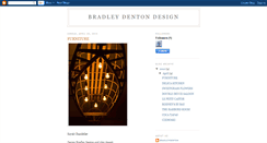 Desktop Screenshot of bradleydentondesign.blogspot.com